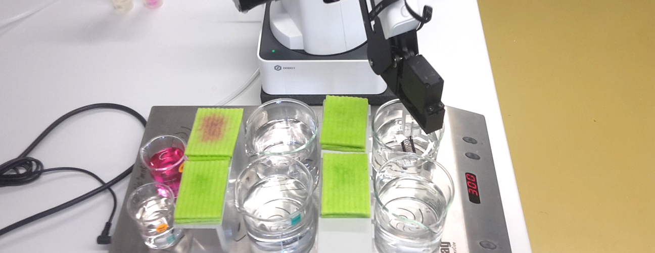 Roboter taucht Slides