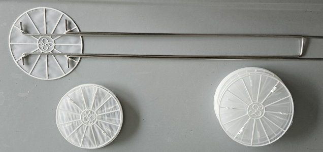 Filter Siebträger mit Haltestangen